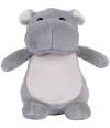 MM026 Mumbles Character Key Ring Grey Hippo colour image